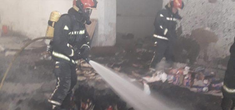 Incendi en un magatzem de cítrics abandonat a Vila-real
