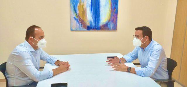 Casabó es reuneix amb el portaveu de Ciutadans per tractar l’actualitat de Vila-real