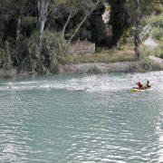 El paratge del Termet Vila-real ha acollit el triatló Sprint Vila-real a la vora del riu Millars