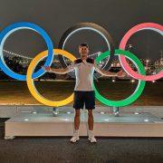 Impressionant rebuda al medallista de plata olímpic Pau Torres en l’aeroport de Valencia