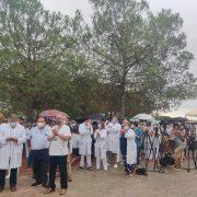 El personal de l’Hospital la Plana s’uneix contra l’ús de l’ozonoteràpia