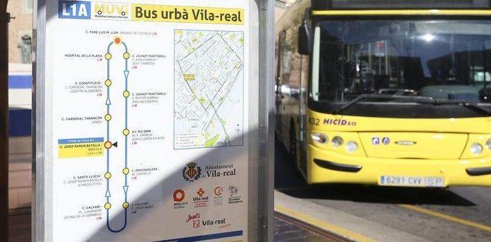 Coneix totes les línies d’autobusos gratuïts dels quals disposa Vila-real