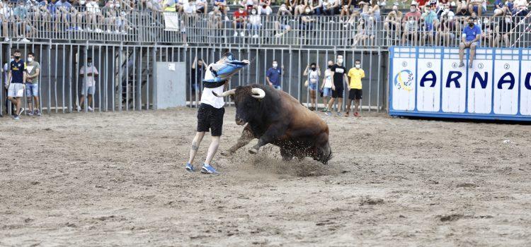 Vila-real clausura els espectacles taurins de les festes amb èxit d’assistència a la plaça de bous portàtil