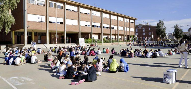 El Correllengua escolar es desenvolupa en els centres escolars de Vila-real