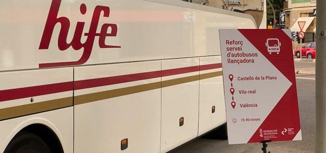 L’autobús Castelló- Vila-real – València amplia freqüències amb bons de transport econòmics