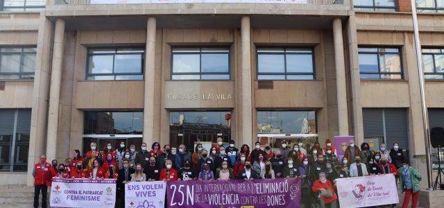 Vila-real se suma al rebuig a les violències masclistes en el 25N