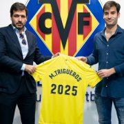 El Villarreal amplia el contracte de Manu Trigueros fins a juny de 2025