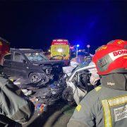 Accident a la N-340, a l’altura de Vila-real, amb atrapats