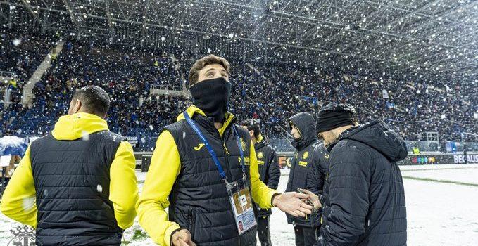 La neu provoca l’ajornament del Atalanta-Villarreal que decidia el classificat a vuitens de la Champions