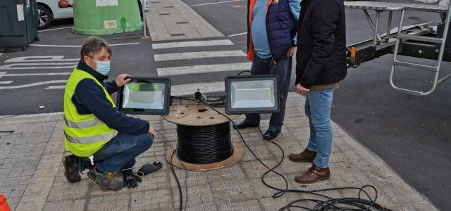 Culminen els treballs per a convertir l’antiga estació de la Panderola en la nova seu comarcal de Creu Roja