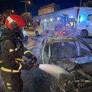 Incendi d’un vehicle a l’Avinguda Itàlia de Vila-real