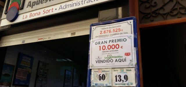 Quantes voltes ha caigut la loteria a Vila-real en els últims deu anys?