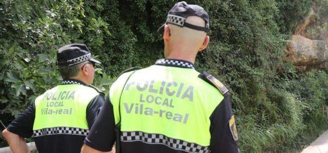 La Policia Local de Vila-real intercepta un individu que intentava robar en un garatge