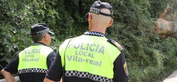 La Policia Local de Vila-real intercepta un individu que intentava robar en un garatge