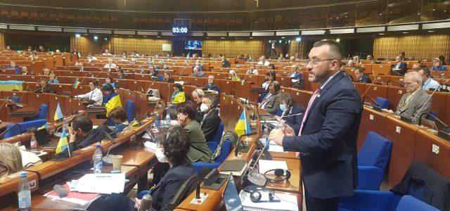 Benlloch condemna la “intolerable agressió” de Rússia a Estrasburg