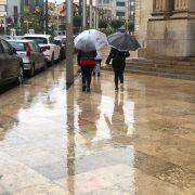 Persisteix la pluja a Vila-real de forma més dèbil i continuara fins al cap de setmana