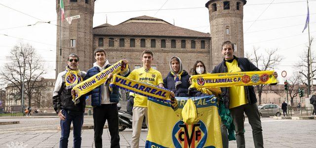 Torí es tenyeix de groc amb l’arribada de l’equip i els groguets