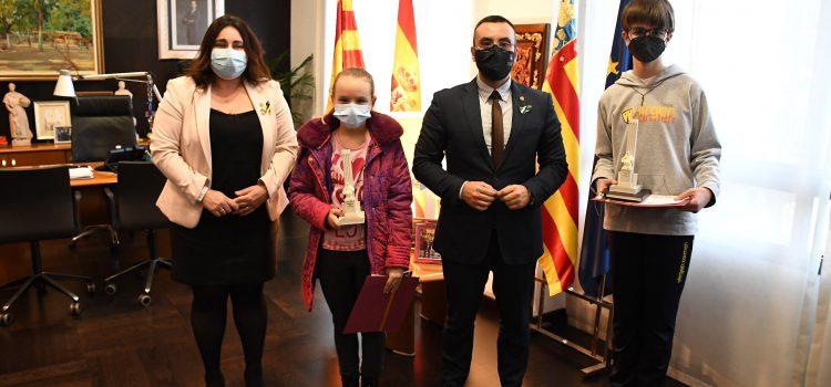 Alba Ojeda i Javier Granell formen part del Consell de la Infància de la Comunitat Valenciana