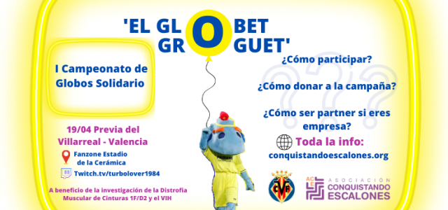 El ‘Globet Groguet’: primer campionat solidari de globus a Vila-real