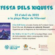 Demà arriba a Vila-real ‘Festa dels Xiquets’ amb activitats al aire lliure i cinema