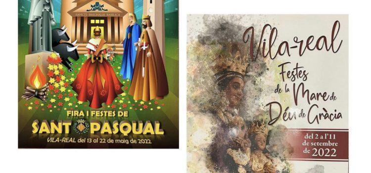 Vila-real ja té guanyadors del concurs de portades i cartells per a les festes 2022