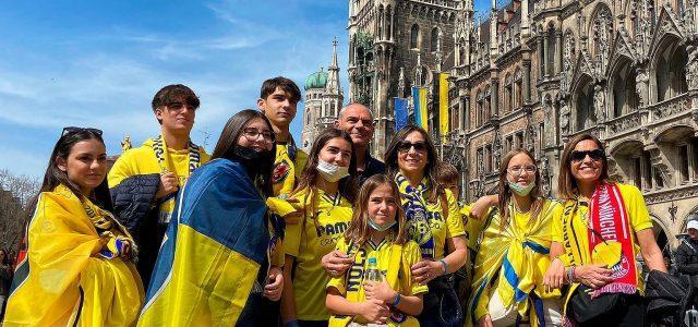 Centenars d’ aficionats ja estan en Múnich preparats per animar al Villarreal CF