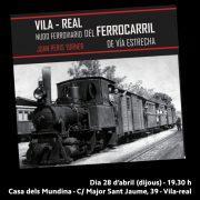 L’ escriptor Juan Peris presenta el dijous a Vila-real la seua última obra ferroviaria