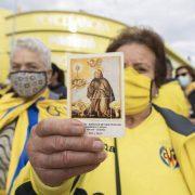 Els aficionats groguets preparen la rebuda per a encoratjar al Villarreal CF