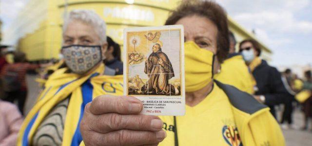 Els aficionats groguets preparen la rebuda per a encoratjar al Villarreal CF