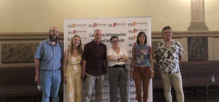 Joan Baldoví i Carles Mulet visiten les festes de Sant Pasqual de Vila-real