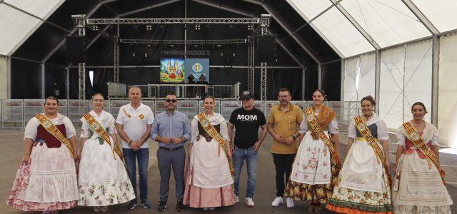 Vila-real trau a concurs les barres i la carpa del Recinte de la Marxa per a les festes patronals de 2024