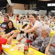 Al voltant de 1.500 persones han participat hui en la tradicional Festa de la tercera edat