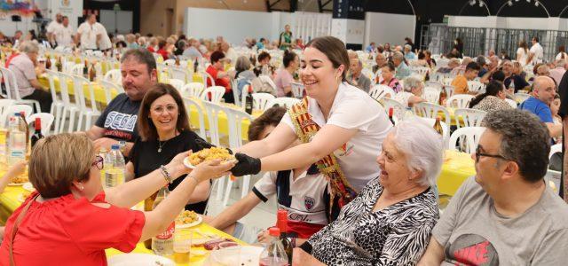 Al voltant de 1.500 persones han participat hui en la tradicional Festa de la tercera edat