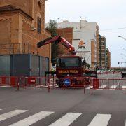 L’Ajuntament de Vila-real inicia el muntatge del corro del recinte taurí 