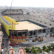 Així llueix l’Estadi de la Ceràmica després de tres semanes i mitja d’obres