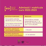 Comença l’admissió i matrícula per a l’Escola Oficial d’Idiomes de Vila-real