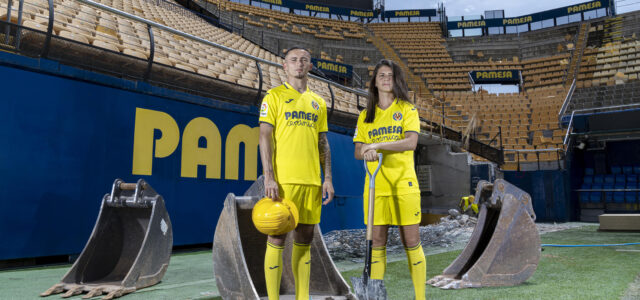 El Villarreal CF presenta el primer equipament oficial Joma per a la temporada 2022/23