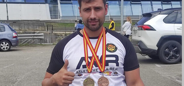 Igor Delgado Requesens es torna a proclamar campió nacional en llançament de pes