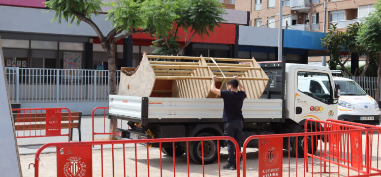 Vila-real reubica la proposta d’art urbà ‘Miratge’ en el CTE pels actes vandàlics