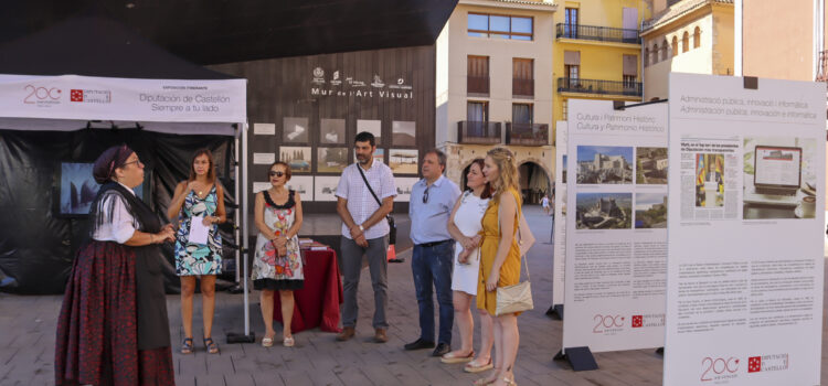 Mostra fotogràfica itinerant dels 200 anys de la Diputació de Castelló a la Plaça Major