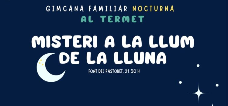 ‘Misteri a la llum de la lluna’ arriba este dissabte 23 de juliol al Termet de Vila-real