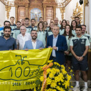 El Villarreal CF juntament amb Benlloch participen en l’ofrena als patrons de la ciutat
