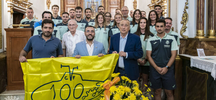 El Villarreal CF juntament amb Benlloch participen en l’ofrena als patrons de la ciutat
