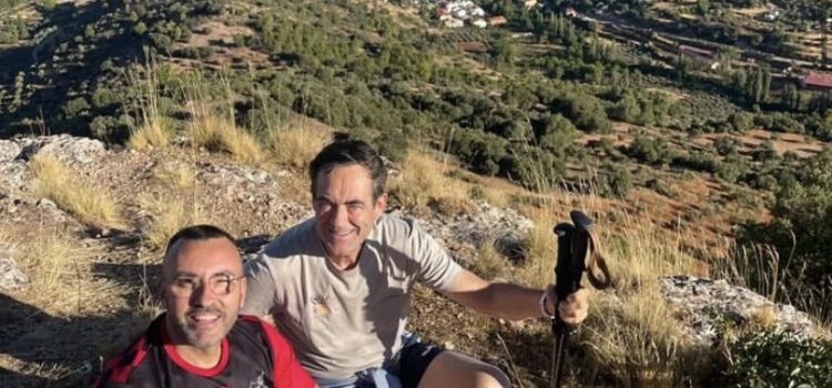 José Benlloch de vacacions amb José Bono a Albacete