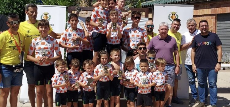 El segon Trofeu de Ciclismo Escolar Sebastián Mora reunix a 200 xiquets i xiquetes
