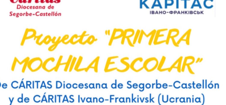 L’Ajuntament de Vila-real se suma a la campanya “Primera Motxilla Escolar”, impulsada per Càritas