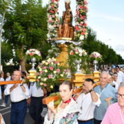 Vila-real acomiada les festes de la Mare de Déu de Gràcia amb la torna de la verge a l’ermita