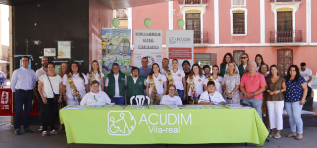 Campanya de sensibilització a Vila-real, que es torna a volcar amb Acudim