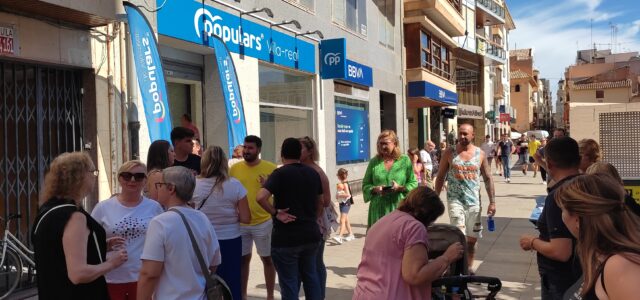 El Partit Popular de Vila-real inaugura la seua nova seu a la Plaça Major