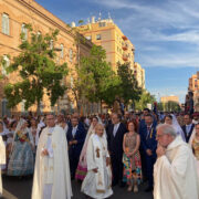 Devoció i fervor per tal d’acompanyar a la Mare de Déu de Gràcia en este inici de festes